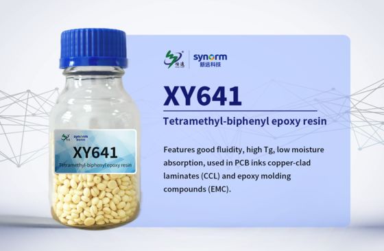 XY641 Tetrakis Hydroxymethyl Diphenylol Propane Epoxy Resin CAS 85954-11-6 4,4'-Bis ((2,3-epoxypropoxy) -3،3